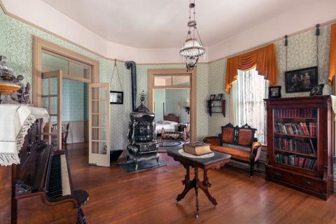 Willa Cather Childhood Home Parlor