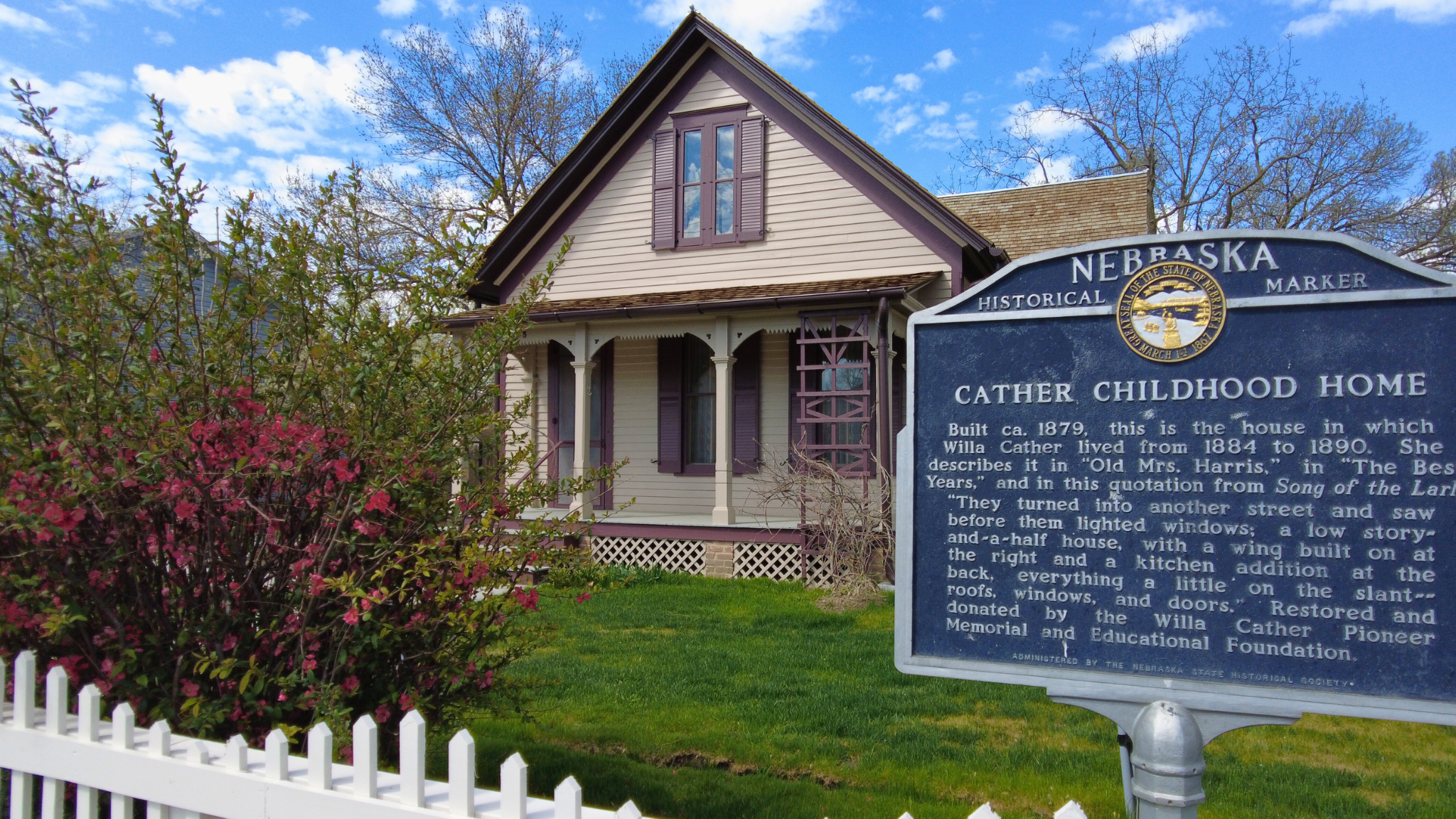 Willa Cather Childhood Home