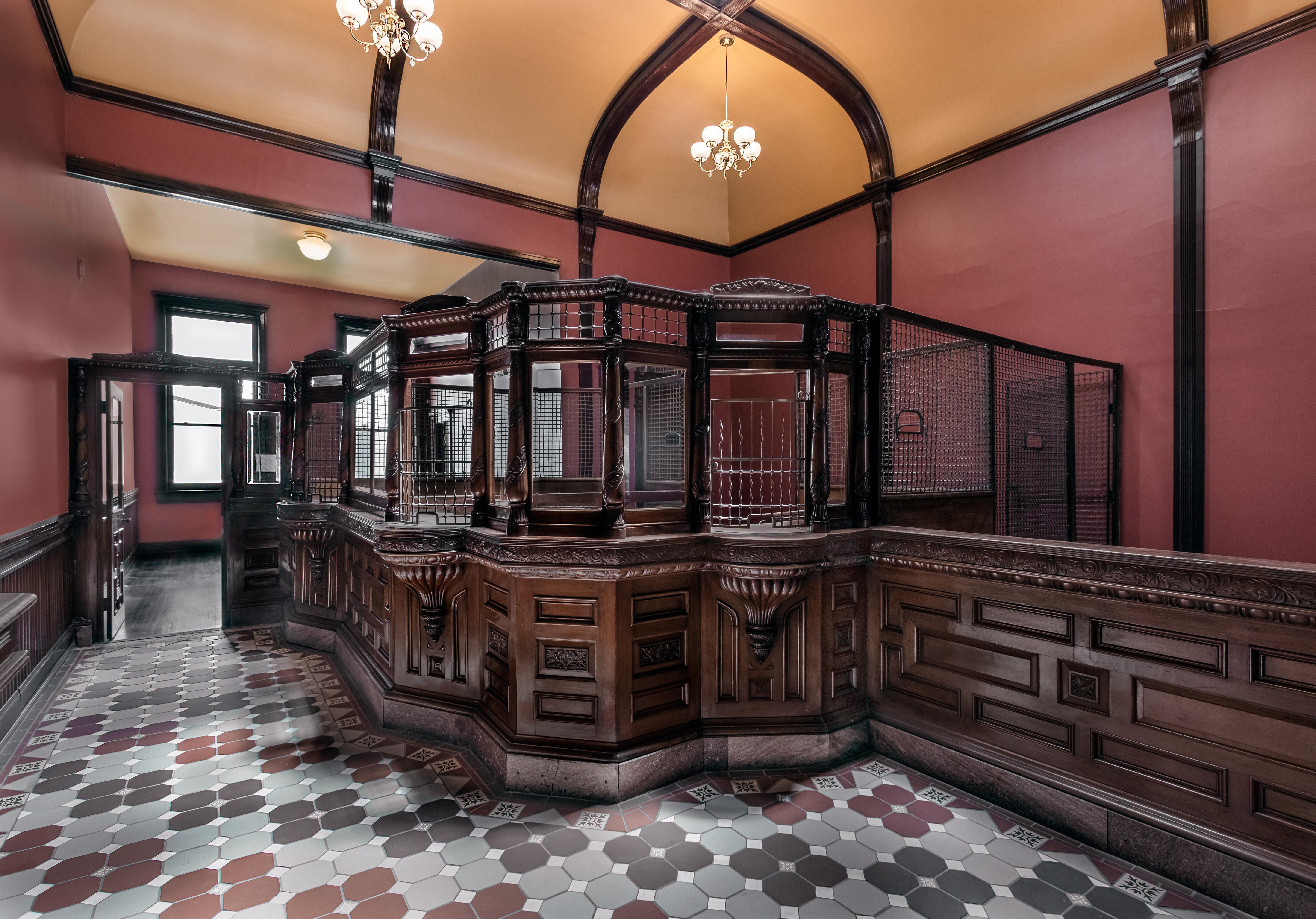 Farmers and Merchants Bank Interior