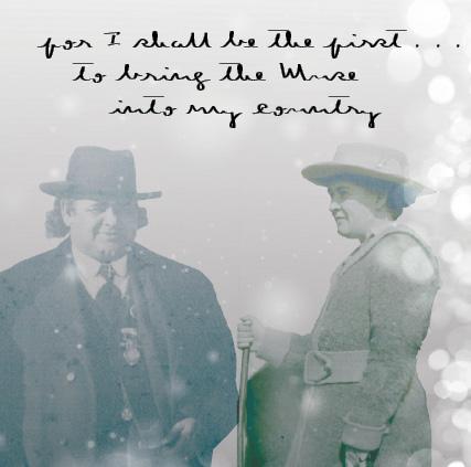 Blind Boone and Willa Cather Image of Blind Boone and Willa Cather