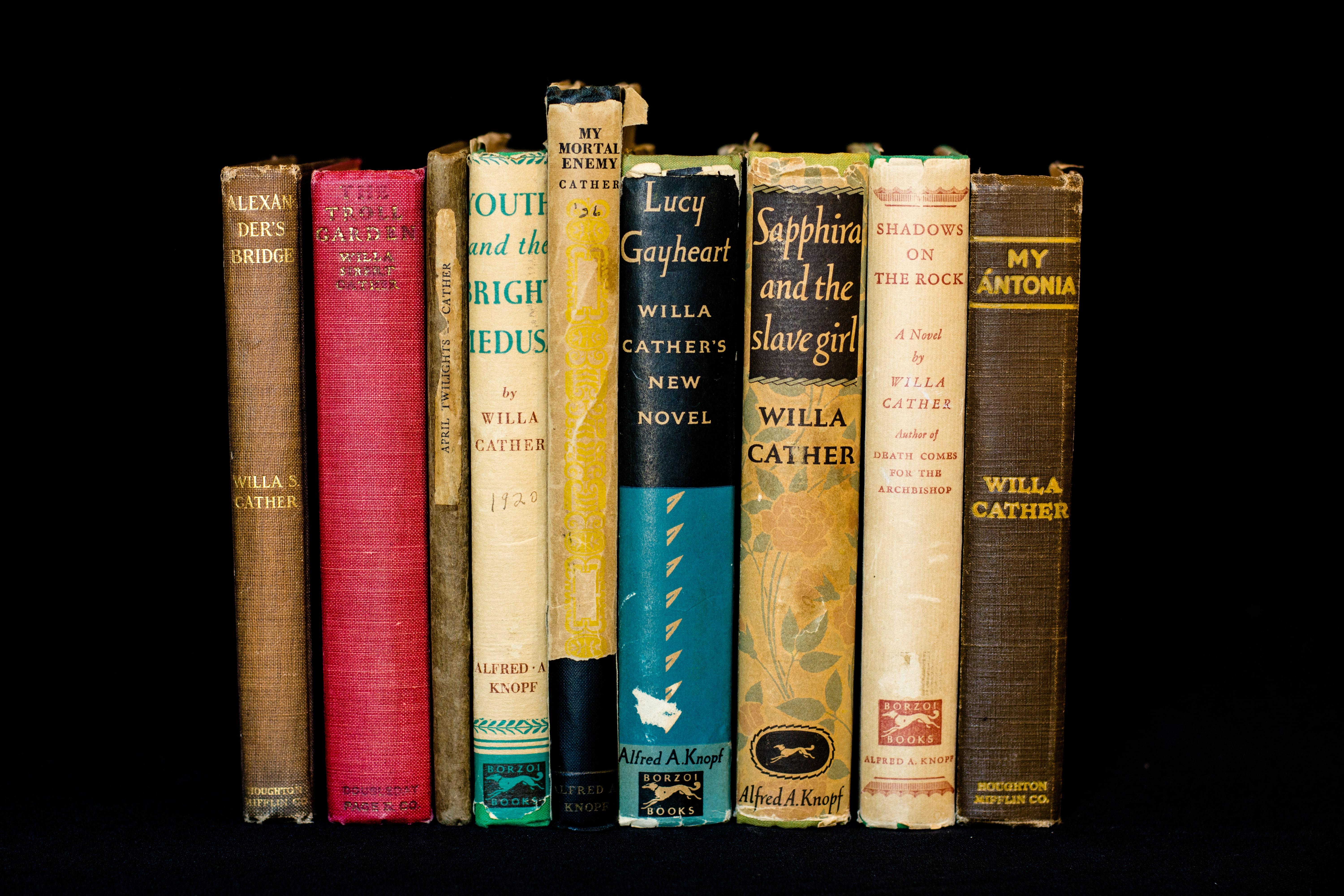 Willa Cather First Editions