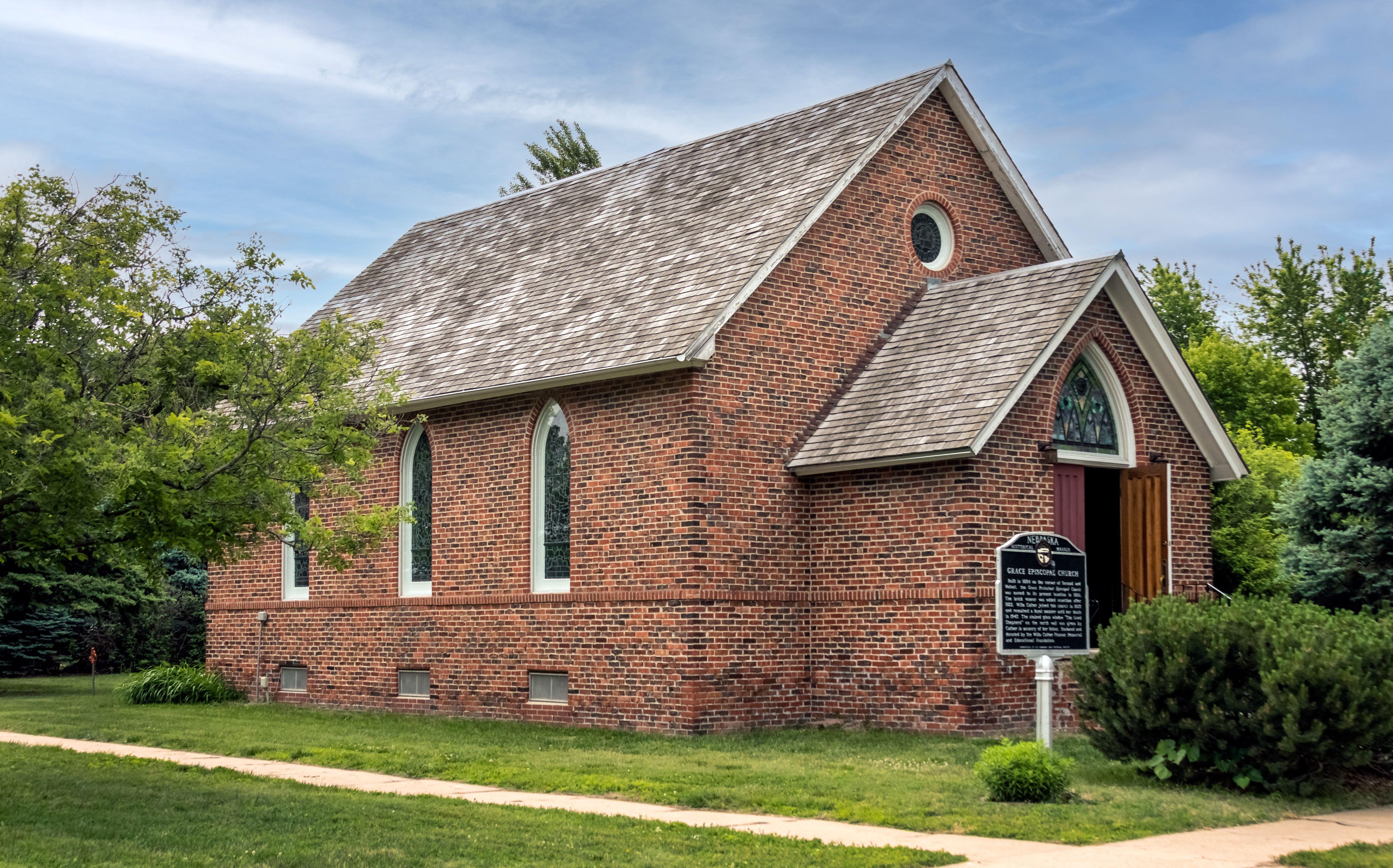 Exterior of Grace Episcopal Church