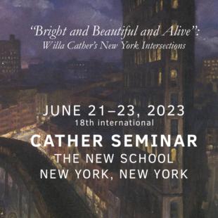 18th International Cather Seminar