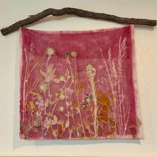 Laura Mead red botanical print