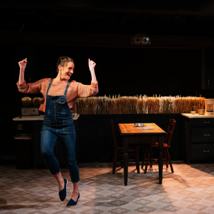 Actors dancing in The Bohemian