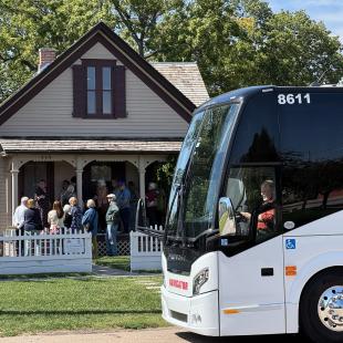 Bus tour at Willa Cather's Childhood Home
