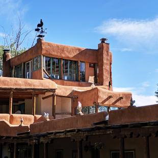 Los Gallos, the Mabel Dodge Luhan House in Taos