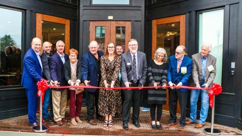 Hotel Garber Ribbon Cutting