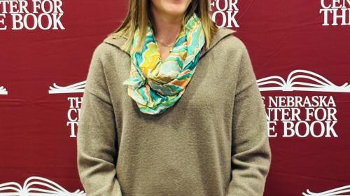 Ashley Olsen accepts the 2025 Mildred Bennett Award.