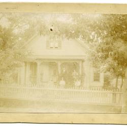 Earliest image of the Willa Cather Childhood Home