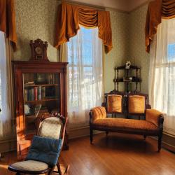 Front Parlor at Willa Cather Childhood Home