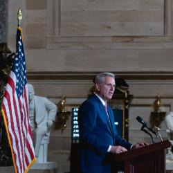 The Honorable Kevin McCarthy, Speaker of the United States House of Representatives | Congressional Statue Dedication Ceremony in Honor of Willa Cather of Nebraska | National Statuary Hall | U.S. Capitol | Wednesday, June 7, 2023 | 11:00 a.m. | Image ©Cheriss May, Ndemay Media Group