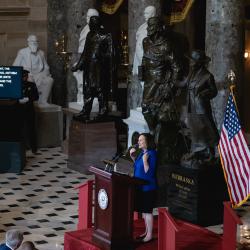 The Honorable Deb Fischer, United States Senator for Nebraska | Congressional Statue Dedication Ceremony in Honor of Willa Cather of Nebraska | National Statuary Hall | U.S. Capitol | Wednesday, June 7, 2023 | 11:00 a.m. | Image ©Cheriss May, Ndemay Media Group