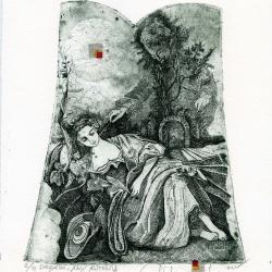 Dream. My Ántonia | Andrew Levitsky | etching