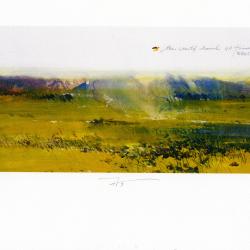 The Wild Land " O Pioneers" | Martin Baeyens | computer aided design on bockingford paper