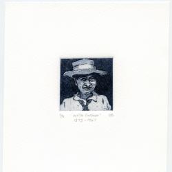 Willa Cather 1873-1947 | Stephen Brook | aquatint and etching on paper