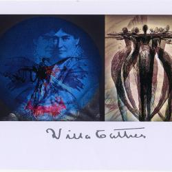 Willa Cather 2 | Vlado Goreski | photopolymer art print