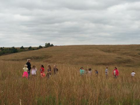 Students outdoors