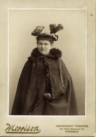 Photographic portrait of Willa Cather, 1895