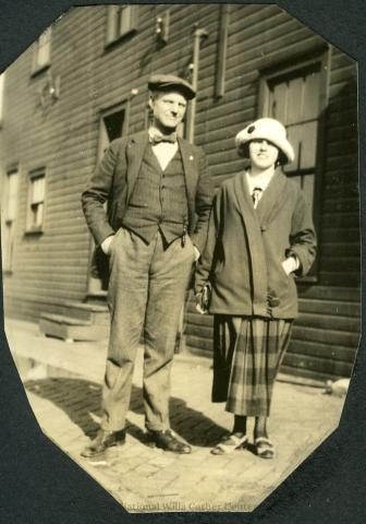 Nelson Bush and Elsie Burgess Bush