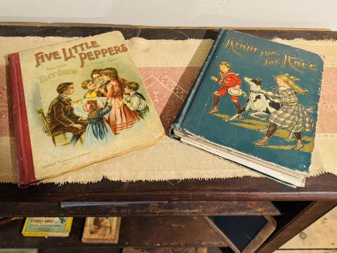 Books in the Willa Cather Childhood Home