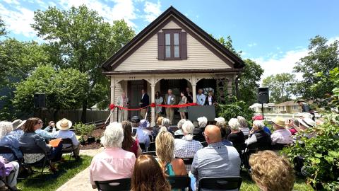 Willa Cather Childhood Home Dedication