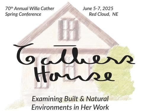 70th Annual Willa Cather Spring Conference Logo