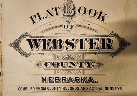 Plat book title page