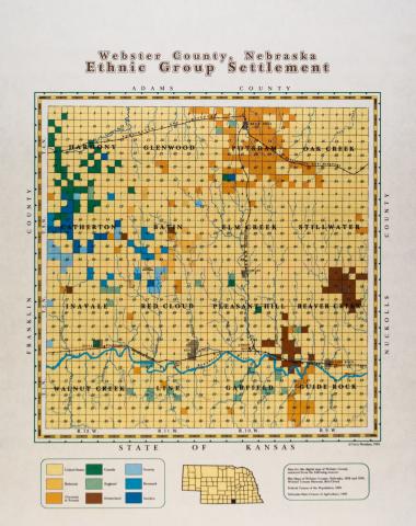 Terry Sheahan's 1994 map