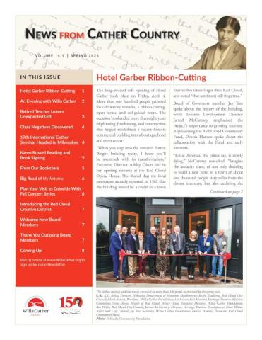Download Cather Country Issue 14.1