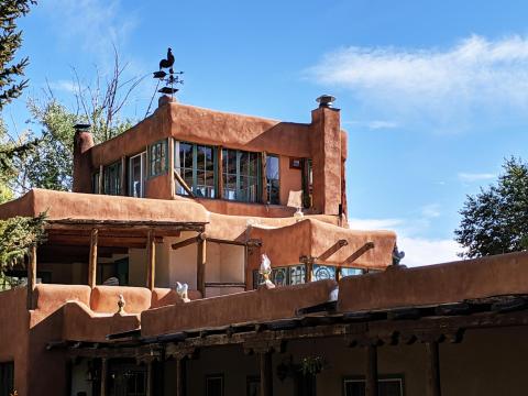 Los Gallos, the Mabel Dodge Luhan House in Taos