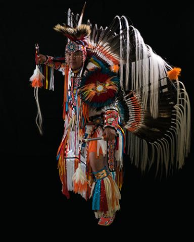 Garan Coons is a versatile Native American entertainer.